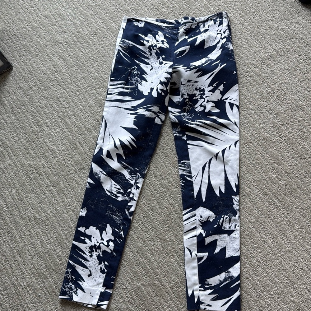 Vince Camuto cotton pants with side zipper